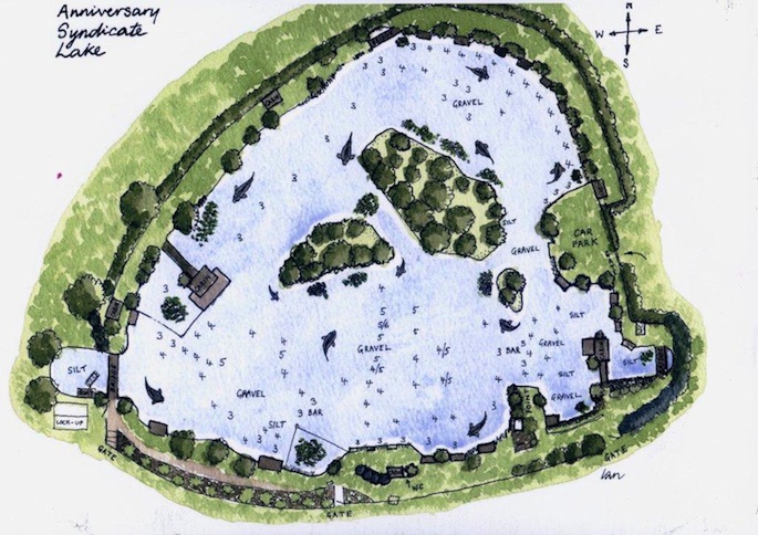 Anniversary Syndicate Lake Map